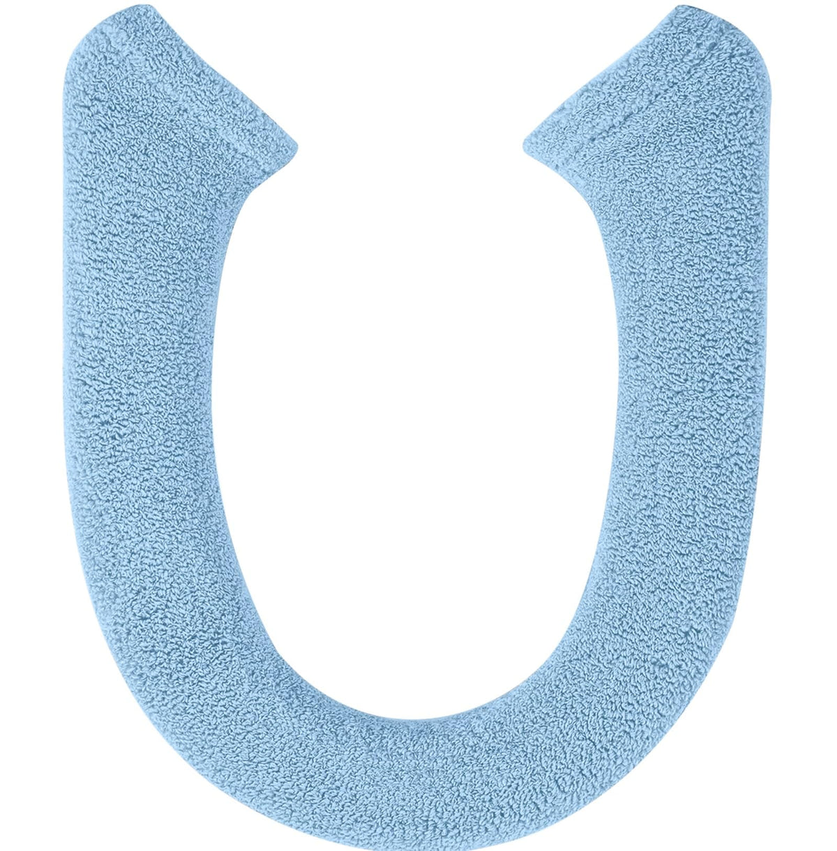 Toilet Seat Cover with Snaps Fixed, Toilet Seat Cushion for Bathroom