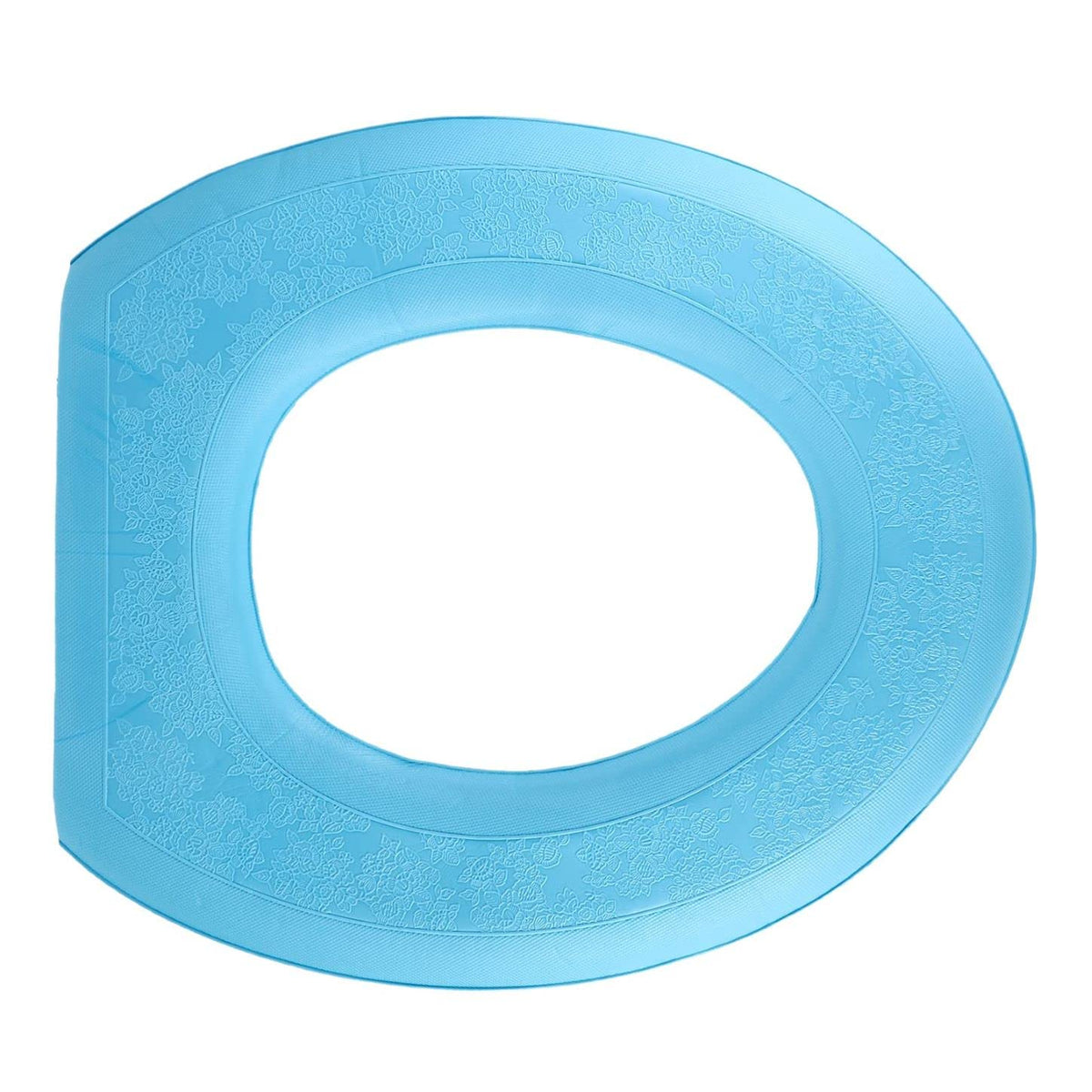 Toilet Seat Cover Pad Sticker,Soft Toilet Seat Cushion Pad Universal with Self-Adesive Design for Bathroom (Light Green)