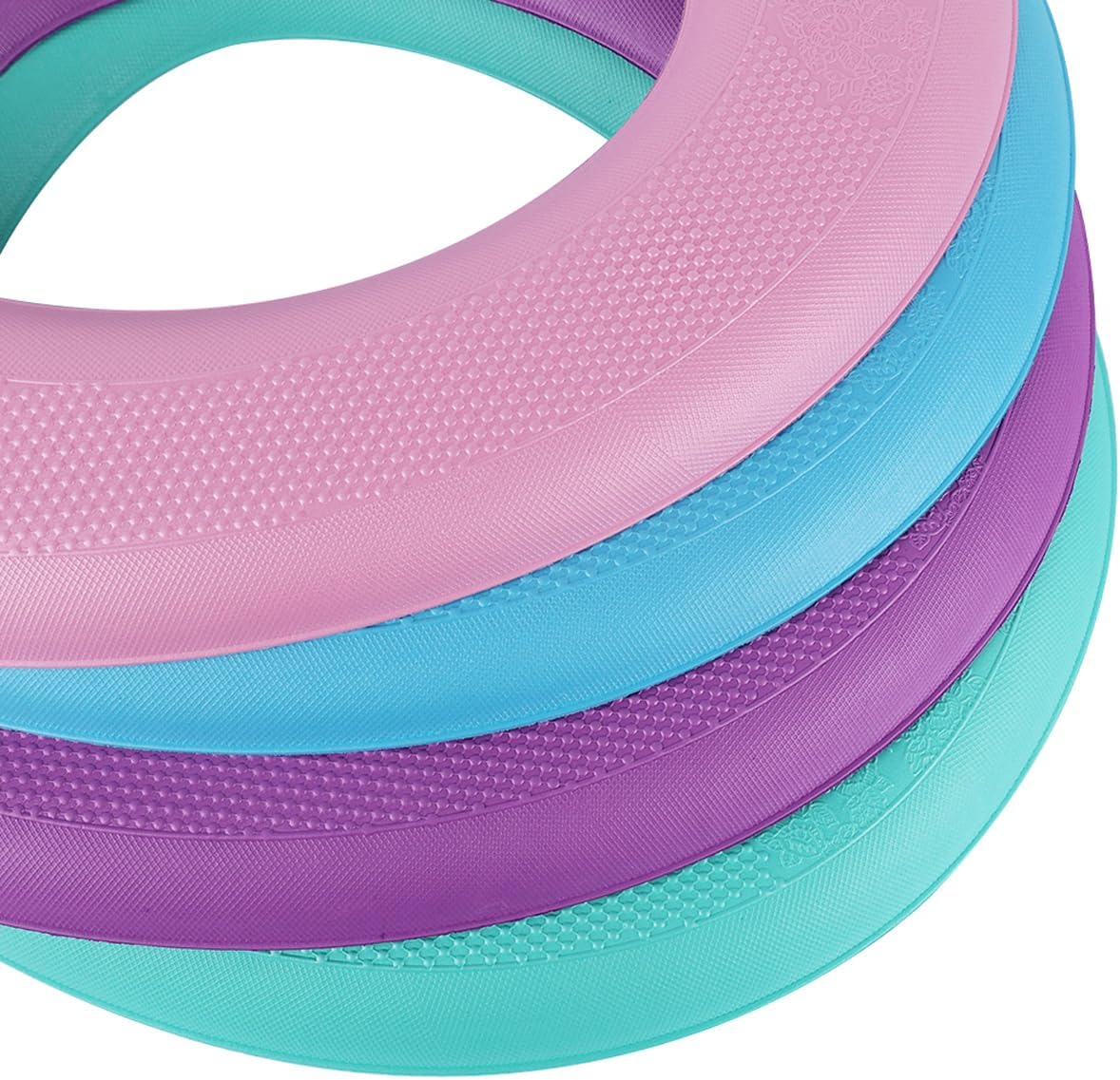 Reusable Toilet Seat Cover Pads, EVA Waterproof Sticky Stretchable Toilet Seat Cushion, 14.9" x 16.14" Green
