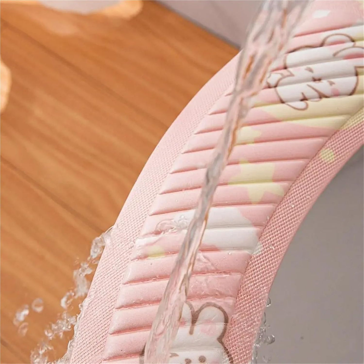 Universal Waterpoof Toilet Seat Cover Cartoon Soft Closestool Mat Washable Cute Sticky Pad Bathroom