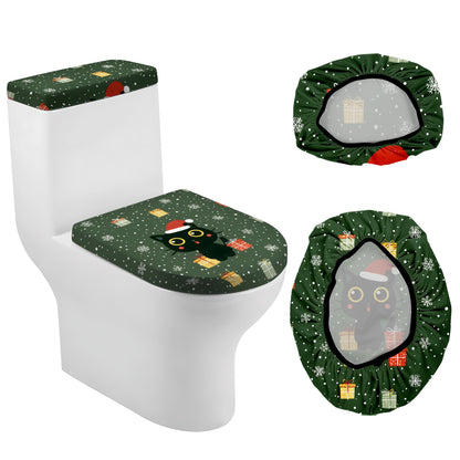 Christmas Toilet Lid Cover