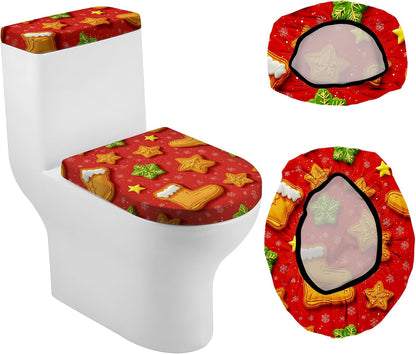 Christmas Toilet Lid Cover