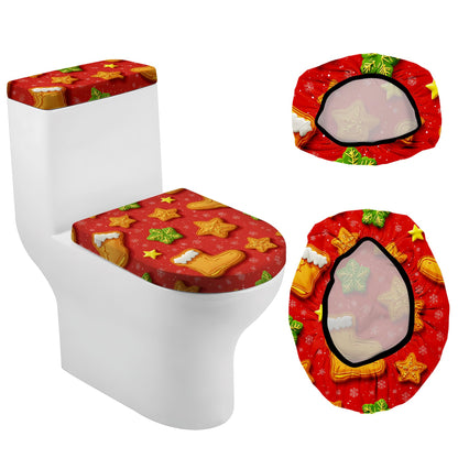 Christmas Toilet Lid Cover
