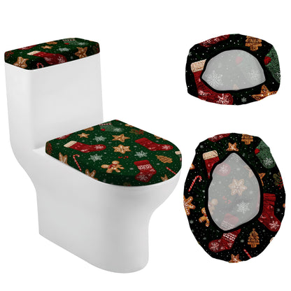 Christmas Toilet Lid Cover