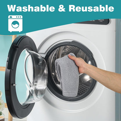 Toilet Seat Cover with Snaps Fixed, Toilet Seat Cushion for Bathroom