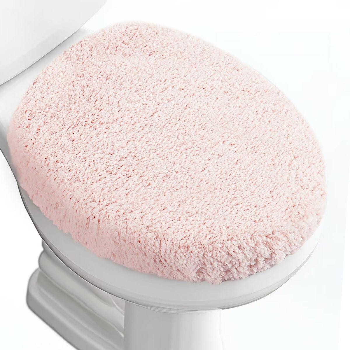 Soft Microfiber Toilet Seat Cover 17.5" x 15" Machine Washable