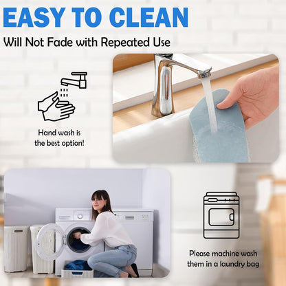 Thin and Warm Toilet Seat Cover Pad – Self-Adhesive, Adjustable and Cut-to-Fit, Comfortable and Easy to Clean, Perfect for Home Bathrooms (Green)
