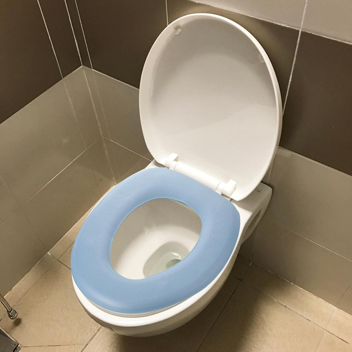 2pcs Eva Waterproof Thickened O-shape Toilet Seat Pad Cover
