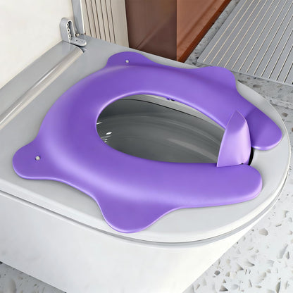 Travel Potty Seat for Toddler, Foldable Portable Potty Seat, BPA-Free Pink