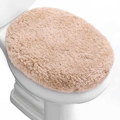 Soft Microfiber Toilet Seat Cover 17.5" x 15" Machine Washable