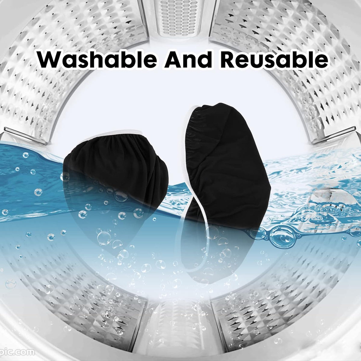Toilet Lid Cover and Toilet Tank Lid Cover Set, Milk Silk Toilet Cover