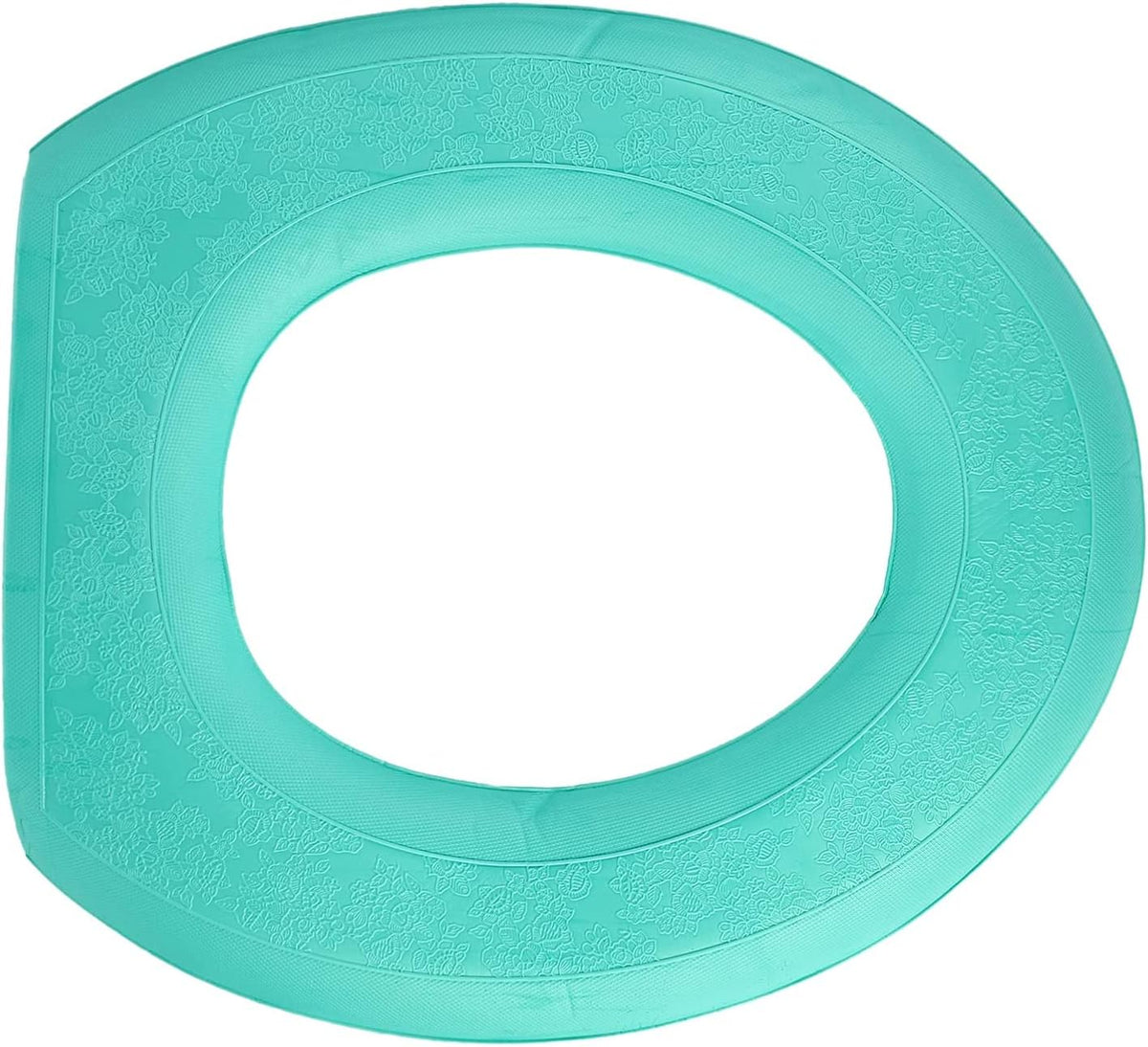Toilet Seat Cover Pad Sticker,Soft Toilet Seat Cushion Pad Universal with Self-Adesive Design for Bathroom (Light Green)