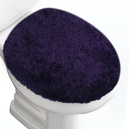 Soft Microfiber Toilet Seat Cover 17.5" x 15" Machine Washable