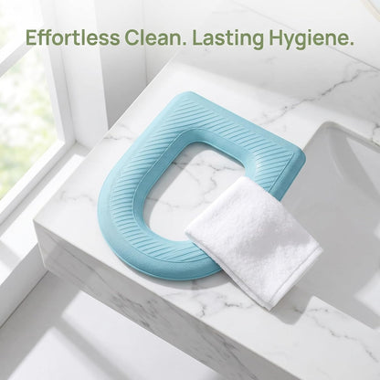 Waterproof Toilet Seat Cushion, 2026 New Toilet Seat Cover Pads, Reusable Waterproof EVA Toilet Seat Cushion, Padded Toilet Seat, Washable Toilet Cover Seat Pad for Home Hotel (4 Color)