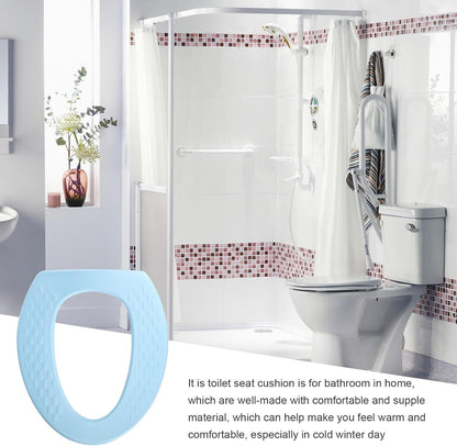 VILLCASE Waterproof Toilet Seat Cushion Pad Made of Sturdy Eva Material Self-Adhesive Backing for Bathroom Toilet Seat Use in Winter Season Comfortable