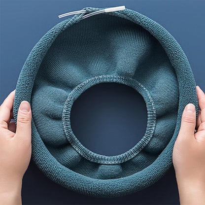 4 Pcs Soft Toilet Seat Cover Pad, Bathroom Soft Thicker Warmer Stretchable