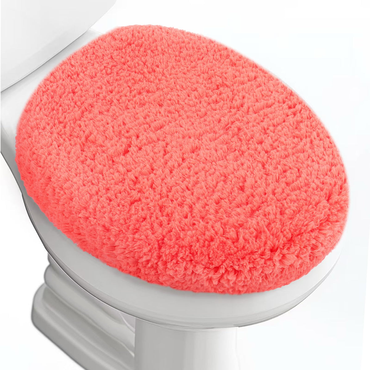 Soft Microfiber Toilet Seat Cover 17.5" x 15" Machine Washable