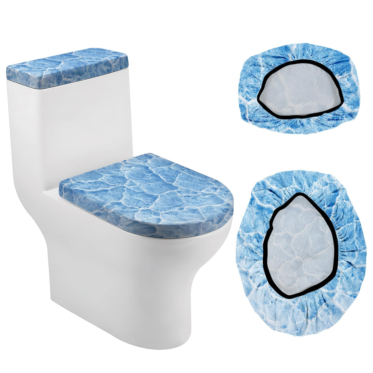 Christmas Toilet Lid Cover
