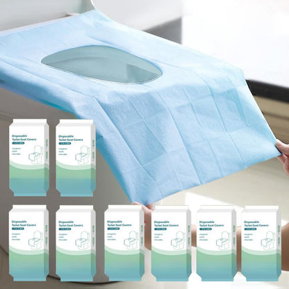 Rgqphantom 50 Pack Toilet Seat Covers Disposable, Portable Toilet Liners