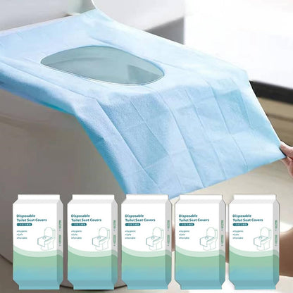 Rgqphantom 50 Pack Toilet Seat Covers Disposable, Portable Toilet Liners