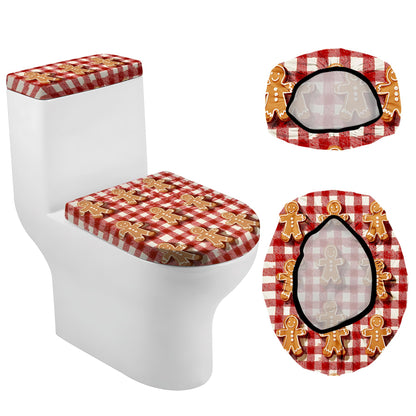 Christmas Toilet Lid Cover