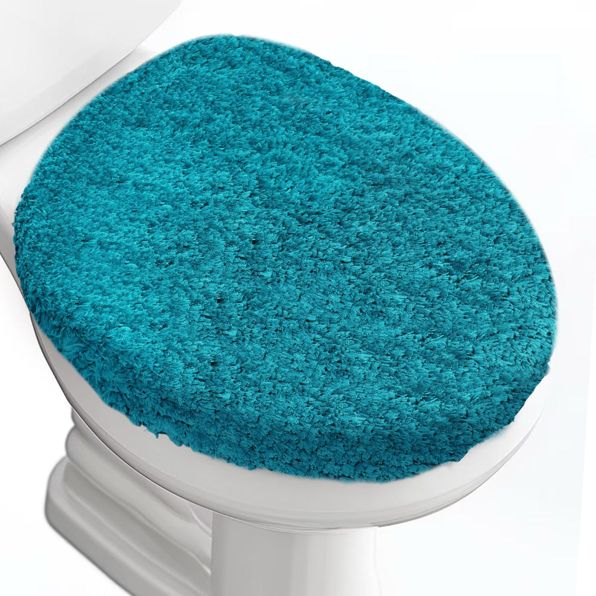 Soft Microfiber Toilet Seat Cover 17.5" x 15" Machine Washable