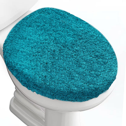 Soft Microfiber Toilet Seat Cover 17.5" x 15" Machine Washable