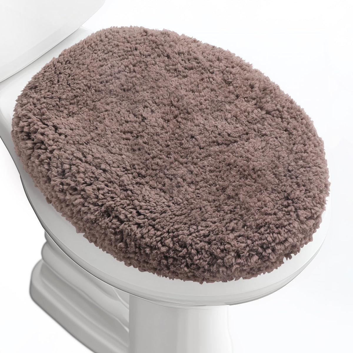 Soft Microfiber Toilet Seat Cover 17.5" x 15" Machine Washable