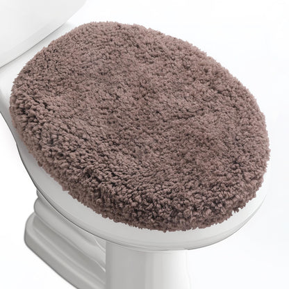 Soft Microfiber Toilet Seat Cover 17.5" x 15" Machine Washable