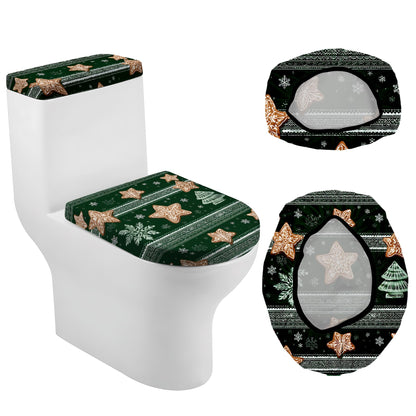 Christmas Toilet Lid Cover