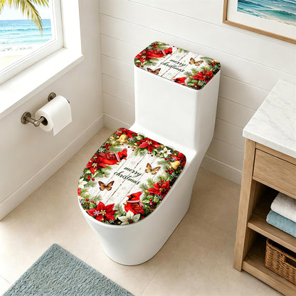 Christmas Toilet Lid Cover