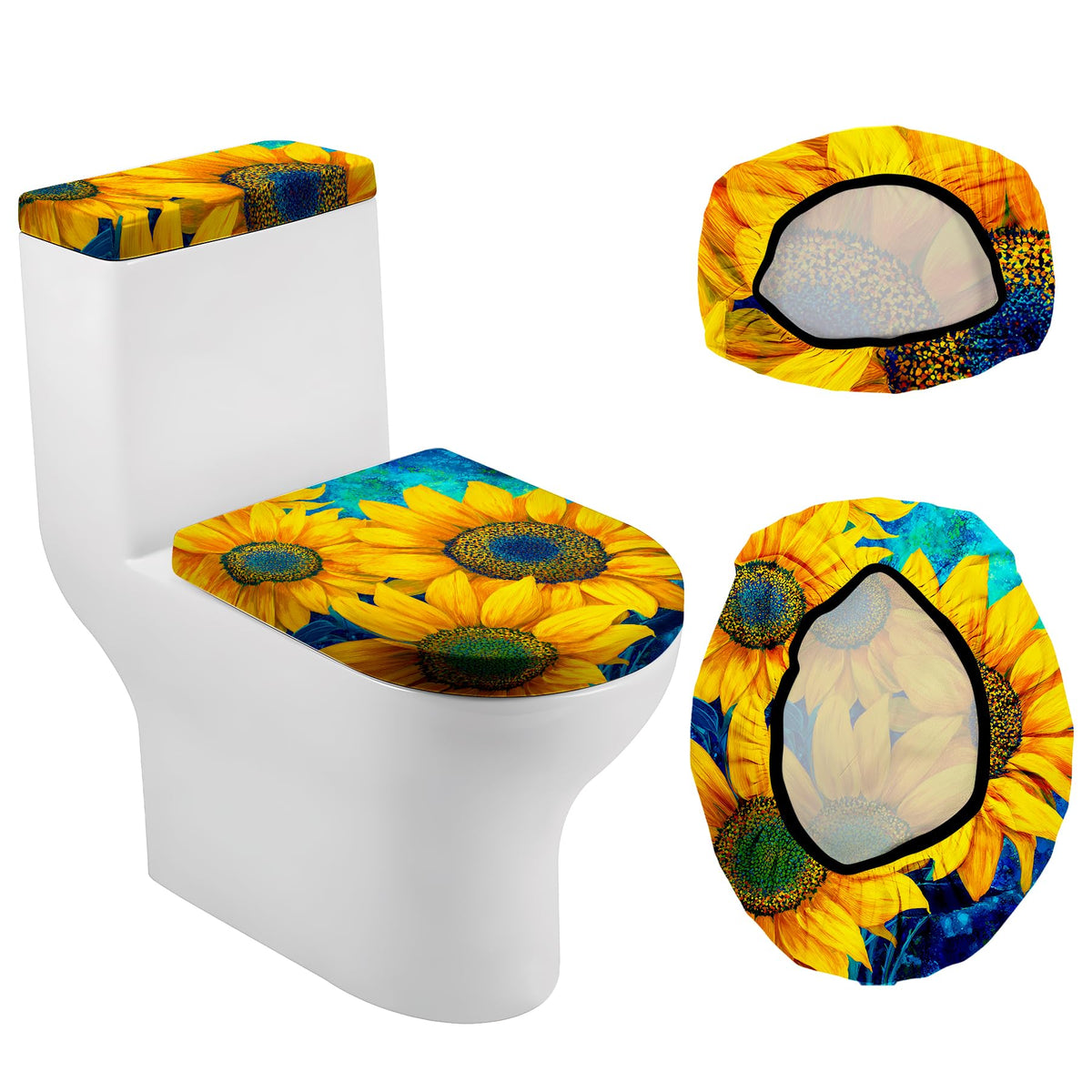 Christmas Toilet Lid Cover