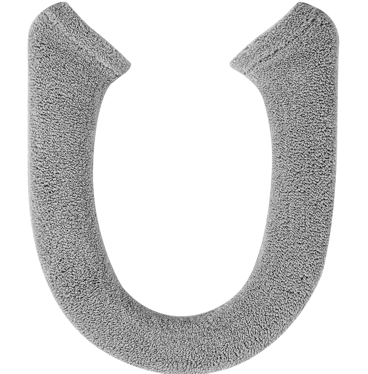 Toilet Seat Cover with Snaps Fixed, Toilet Seat Cushion for Bathroom