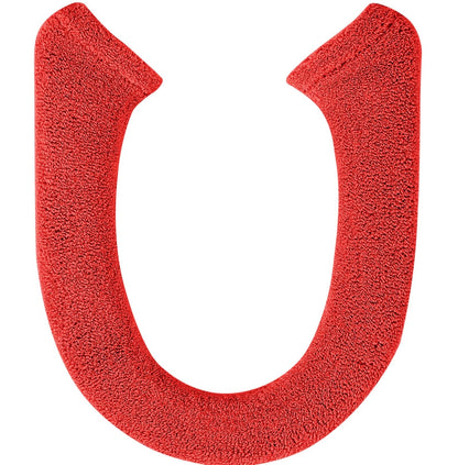 Toilet Seat Cover with Snaps Fixed, Toilet Seat Cushion for Bathroom