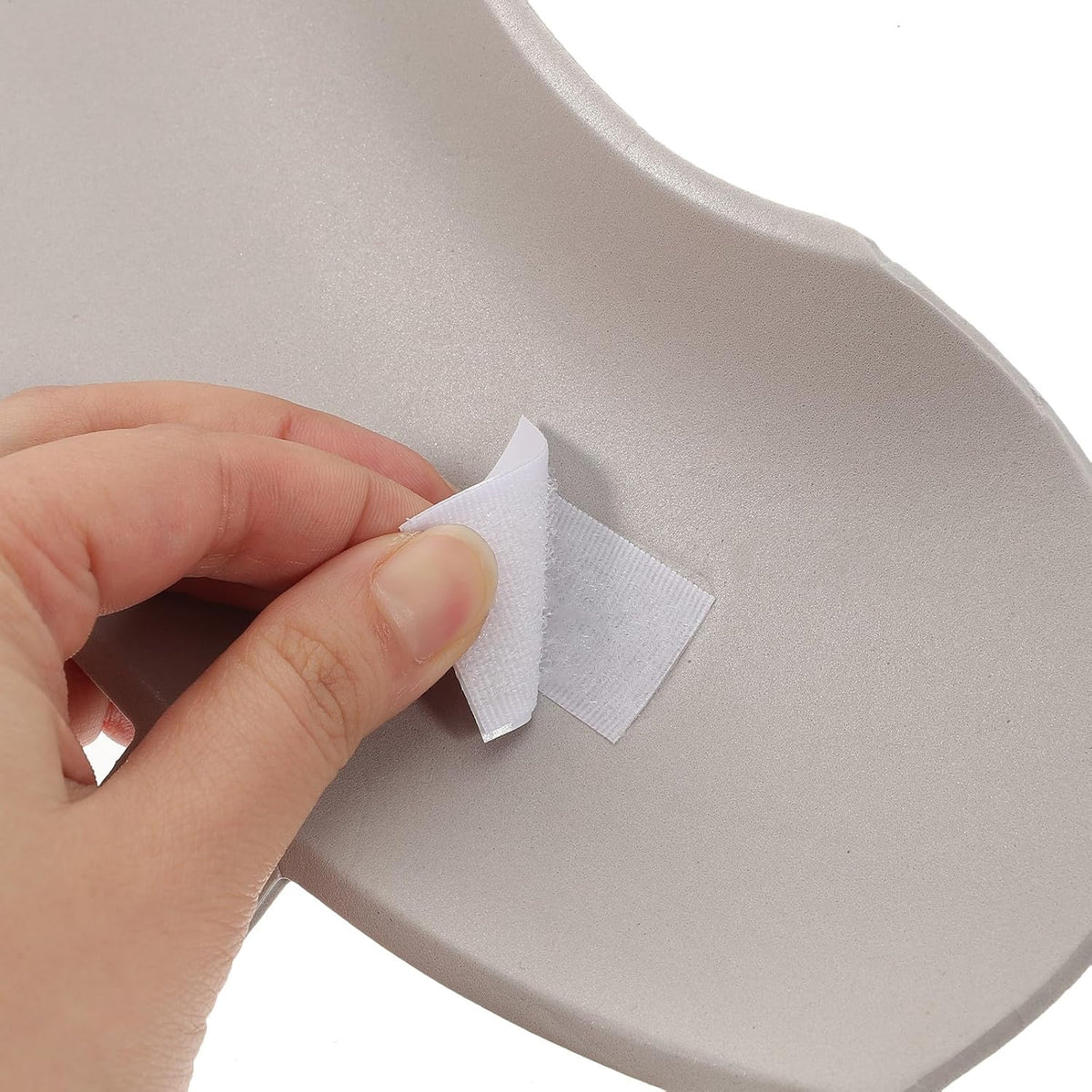 Baluue 2 Pairs Reusable Eva Toilet Seat Cushions with Adhesive Pads, Comfortable and Waterproof Toilet Seat Covers, Bright Color and Fine Workmanship, for Bathroom Use,