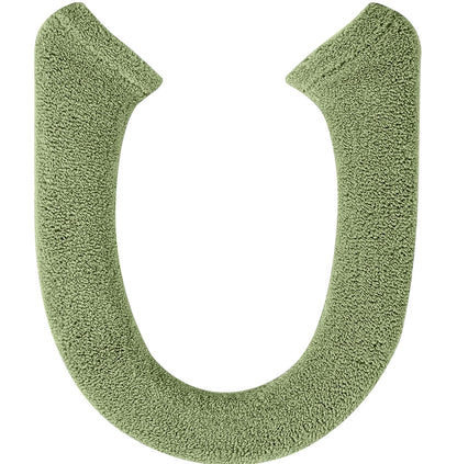 Toilet Seat Cover with Snaps Fixed, Toilet Seat Cushion for Bathroom