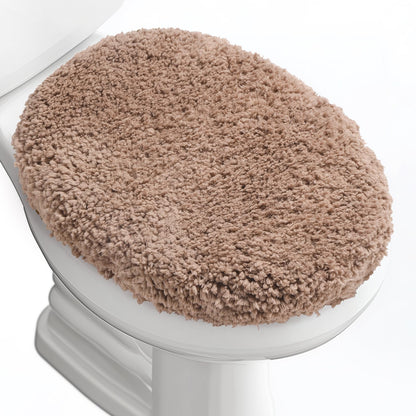 Soft Microfiber Toilet Seat Cover 17.5" x 15" Machine Washable