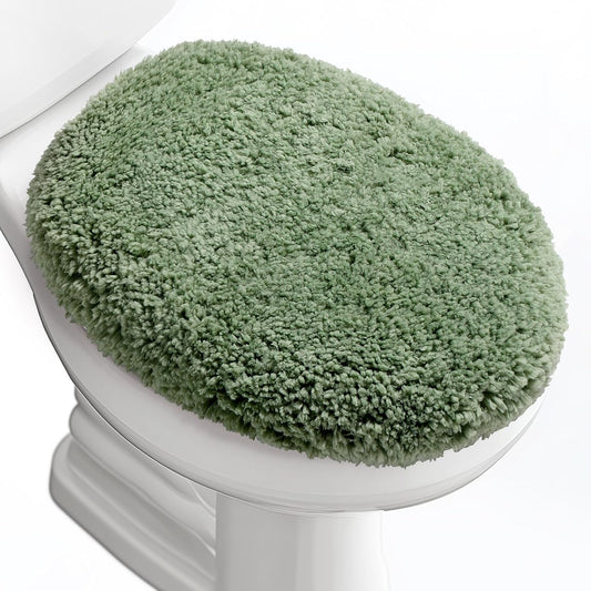 Soft Microfiber Toilet Seat Cover 17.5" x 15" Machine Washable
