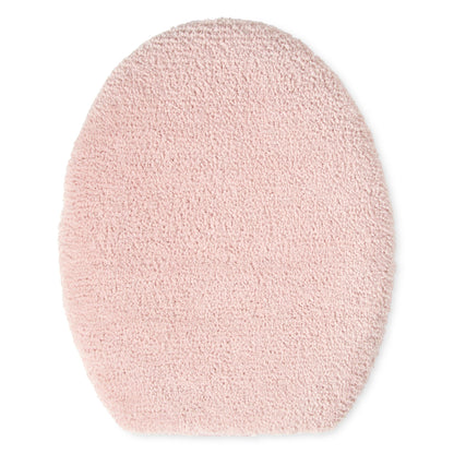 TOWN & COUNTRY EVERYDAY Ultra Plush Solid Tufted Toilet Lid Cover, Soft and Absorbent, Non-Slip Cover, Machine Washable, Aqua Blue, 18"x19"