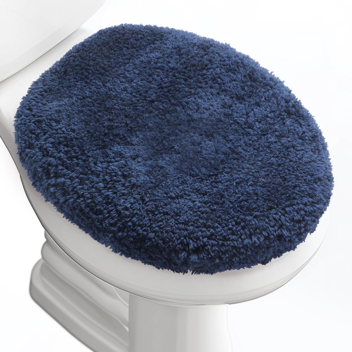 Soft Microfiber Toilet Seat Cover 17.5" x 15" Machine Washable