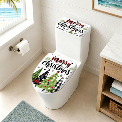 Christmas Toilet Lid Cover