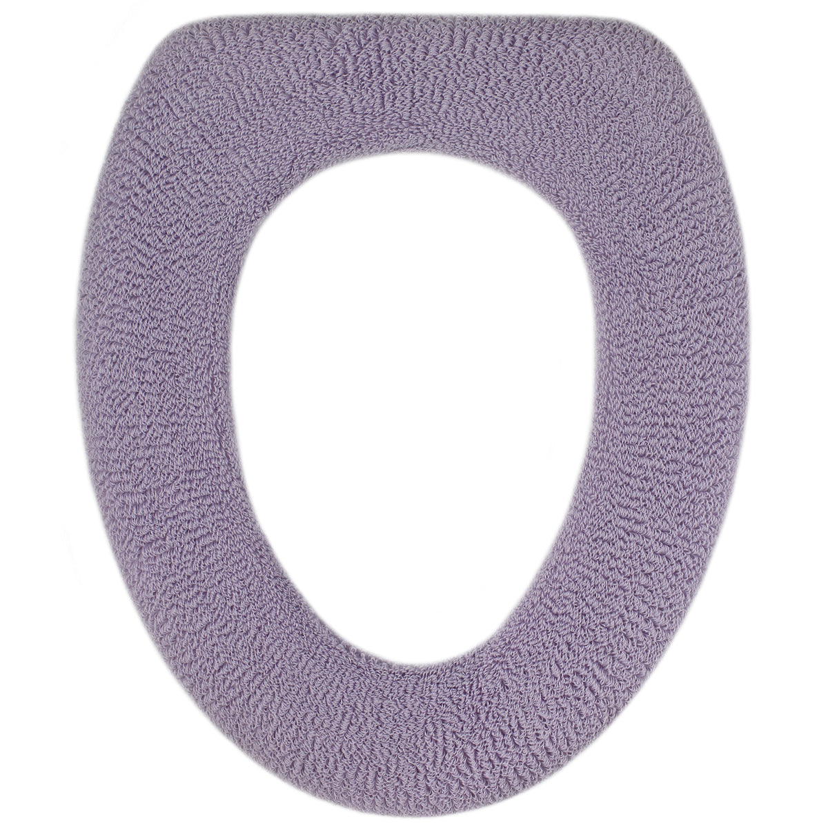Soft Toilet Seat Cover - Plush & Thick Fabric Toilet Seat Warmer for Round & Elongated 14x18" Toilet Seats - Reusable, Washable, Easy-Install - Gift-Ready Packaging - Eucalyptus Green